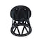 International Concepts Round Ceylon End Table, 24 in W, 24 in L, 24 in H, Wood, Black OT46-46ER - alternate 4